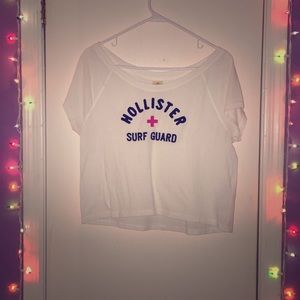 Hollister Loose Crop Top